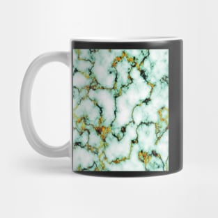 Golden Marble Mug